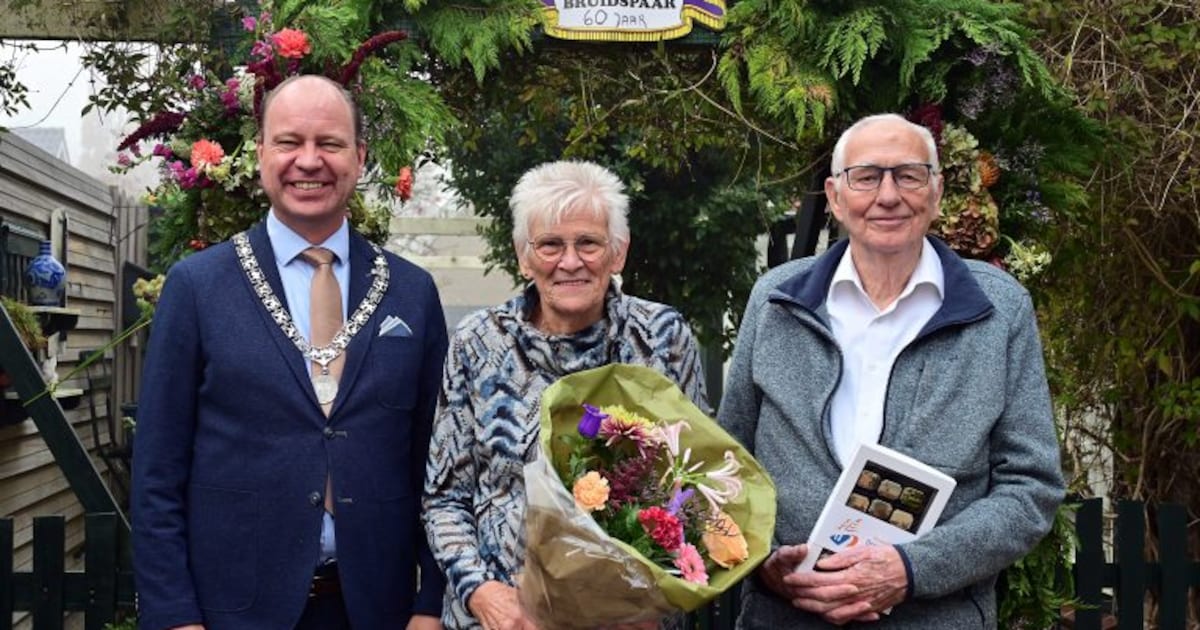 Echtpaar Buijsman-Konijn viert diamanten jubileum in Drechterland