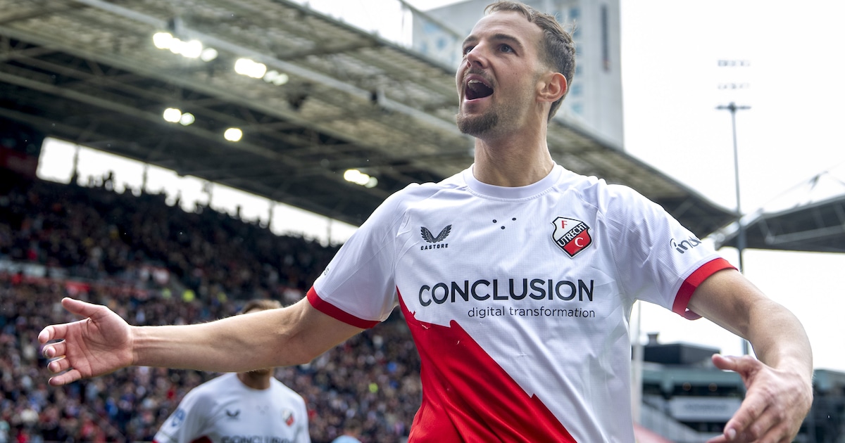 Na zeven maanden droogte scoort David Min weer voor FC Utrecht: ‘Alsof er een onzichtbare druk van m