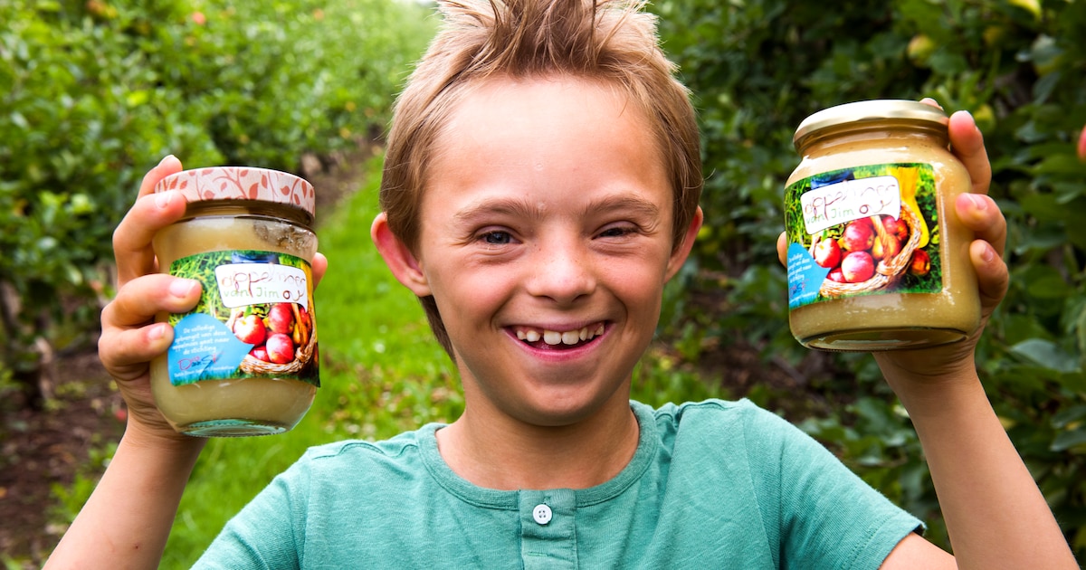 Jim (13) voelt zich de koning te rijk: zijn appelmoes om andere ...