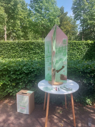 'Groen Begin' Tiel gaat van start: kaartenhuis en insectenhotel bouwen