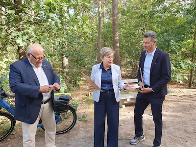 Bewoners van het Woonbos in Bergeijk vragen om extra maatregelen tegen bosbranden
