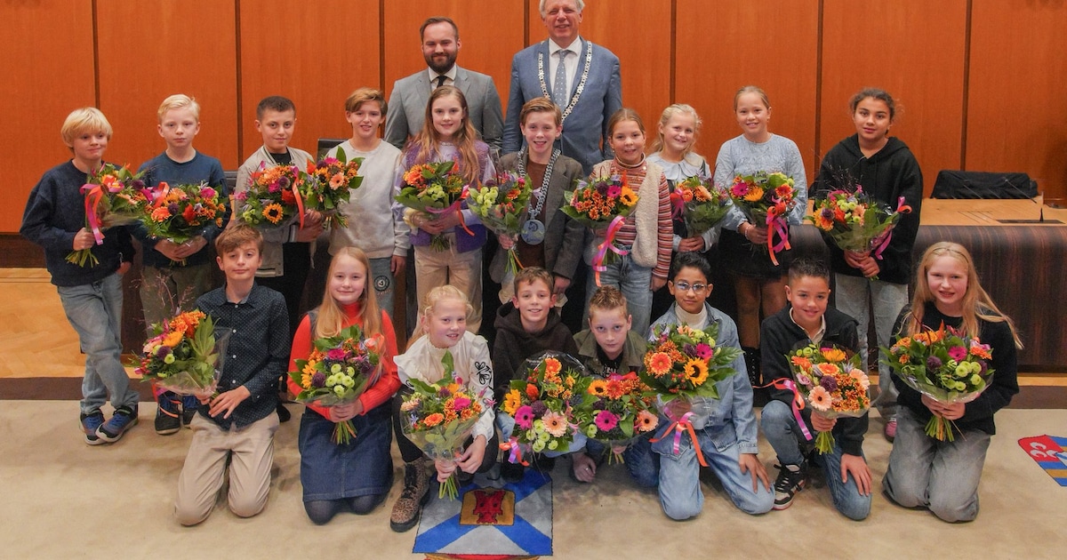 Nieuwe Katwijkse Kinderraad geïnstalleerd met 17 enthousiaste leden