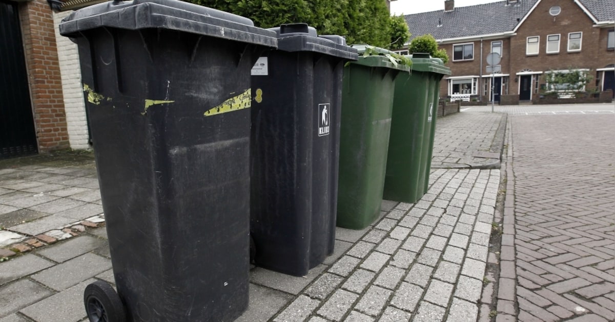 Afvalinzameling in Boxtel begint eerder door verwachte hitte