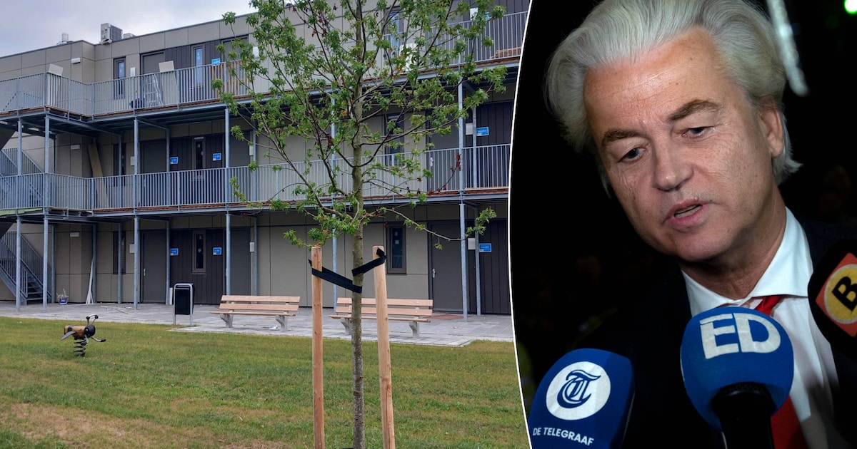 Tegendemonstratie in Nuenen tijdens bezoek Wilders