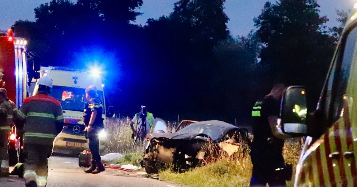 Eén dode en drie gewonden bij ongeval met auto in Brabant