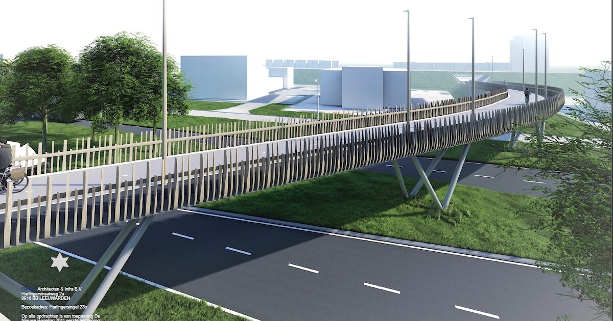 Lelystad krijgt nieuwe wandel- en fietsbrug, ontwerp gebaseerd op schip
