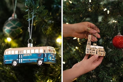 Een trolley of de Eusebius in je boom: indebuurt verloot Arnhemse kerstballen