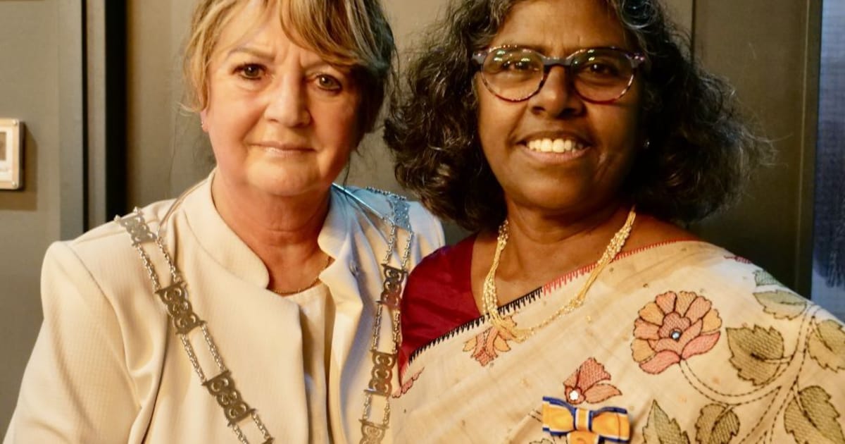 Thaya Anantham benoemd tot Ridder in de Orde van Oranje Nassau in Brunssum