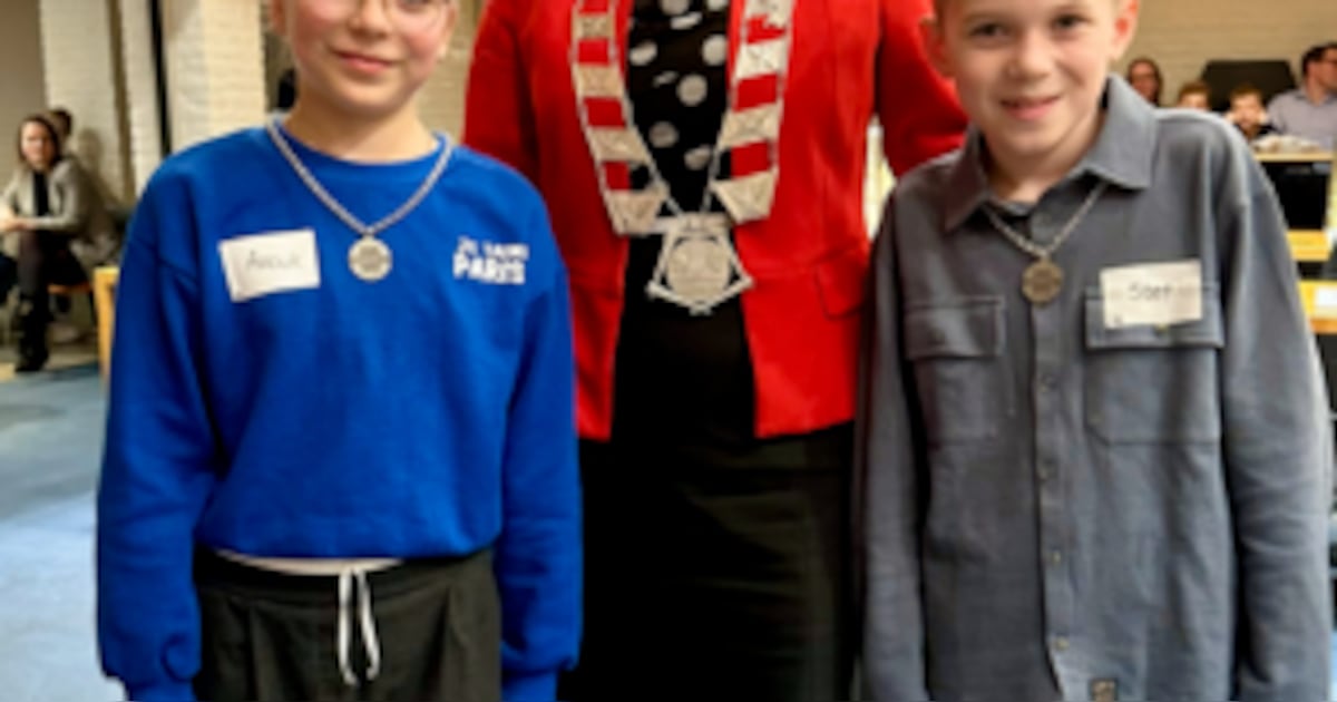 Stef en Anouk verkozen tot jeugdburgemeesters Heusden