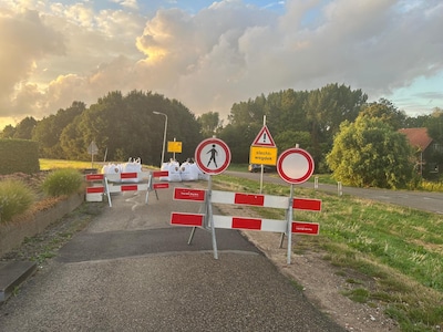 Vlietkade afgesloten, maar tot wanneer? Dat weet niemand