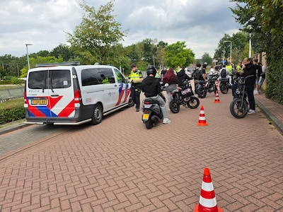 Eén persoon aangehouden na controle van fatbike in Ede
