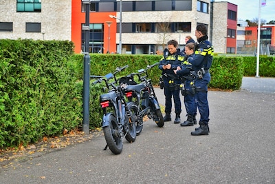 Fatbikers botsen tegen elkaar in Valkenswaard, bestuurder moet naar ziekenhuis