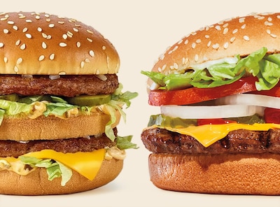 Oorlog om de hamburger: iconische Big Mac krijgt klappen, Whopper staat met 1-0 voor