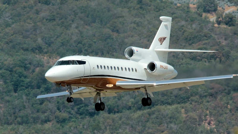 Privévliegtuig waarmee Faissal Taghi in Dubai werd opgehaald