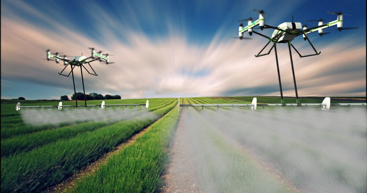 Landbouwdrone is vliegende tractor | Nieuws | AD.nl