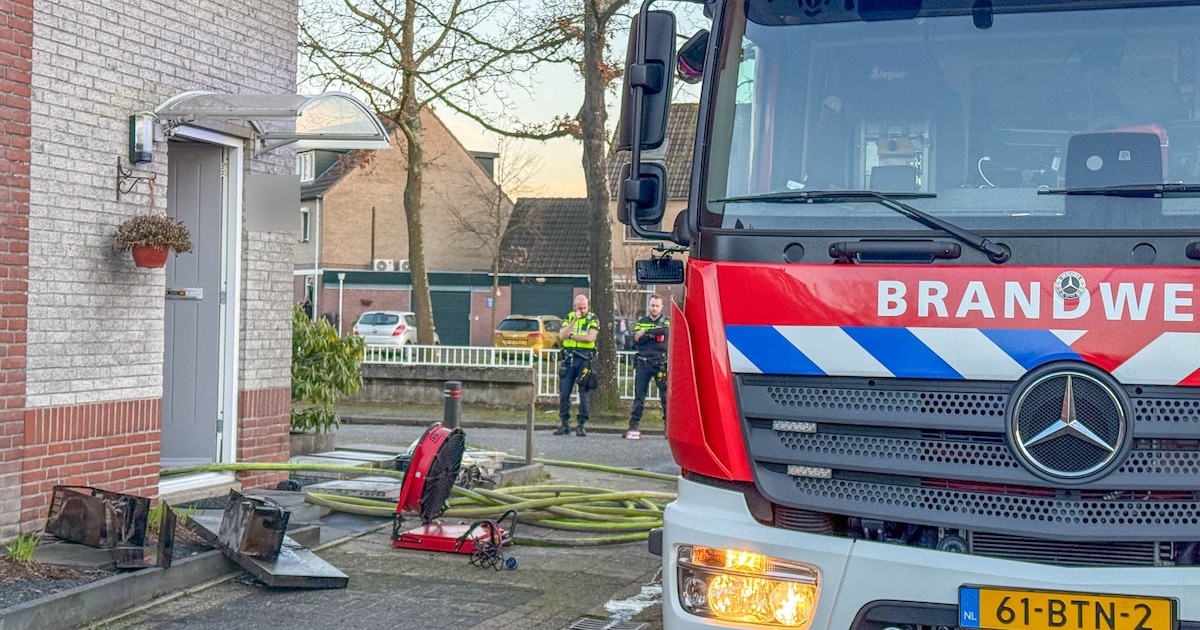 Brand in keuken van woning aan de Hinderstein in Amersfoort