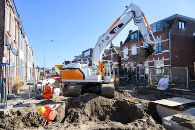 Schop in de grond in de Generaal Maczekstraat in Breda: dit gaat er gebeuren