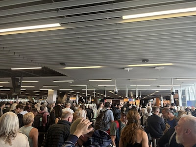 Americans in hours-long queues at Schiphol due to glitch: ‘Terrible!’