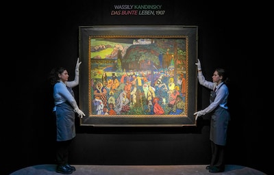 Nazi-looted Kandinsky painting sells for nearly €32 million