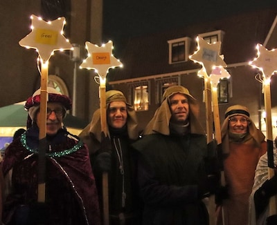 Kerstfiguren ontmoeten bij Antonius Abt in Wijchen