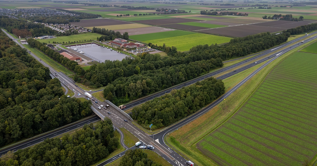 A6 tussen Emmeloord en Lemmer wordt komende maanden flink aangepakt