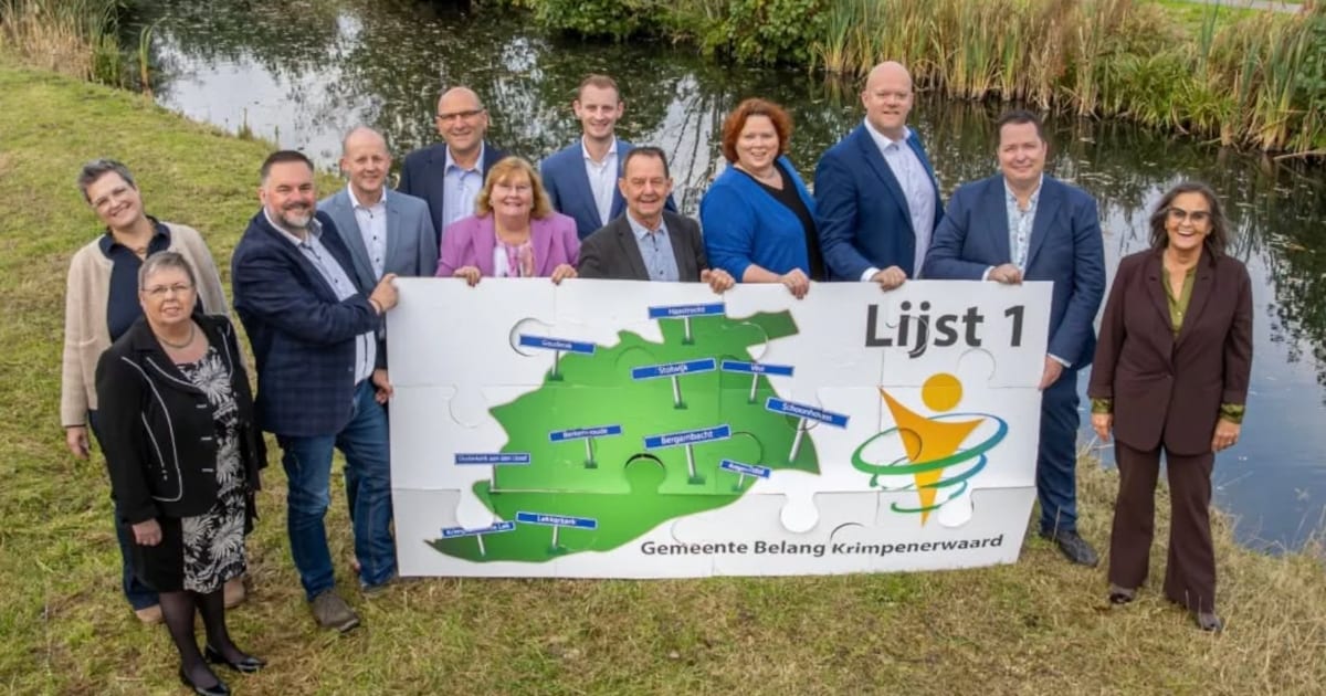 Pascal van der Hek lijsttrekker VGBK in Krimpenerwaard