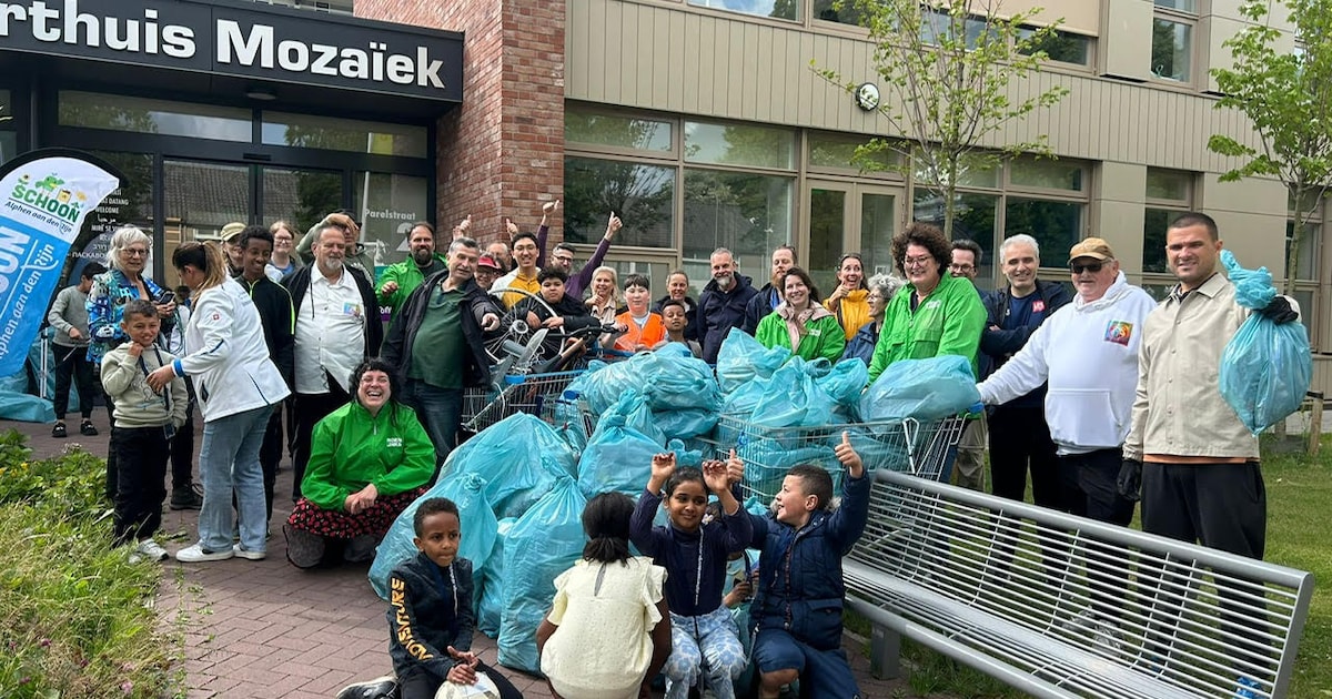 Priknick in Europapark Alphen aan den Rijn combineert afvalactie met picknick