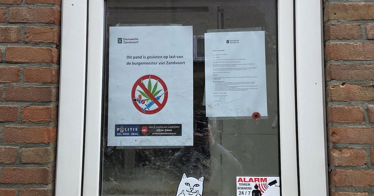 Woning aan Van Lennepweg in Zandvoort gesloten na vondst harddrugs