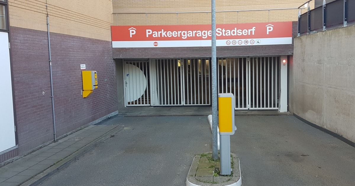 Parkeergarage Stadserf in Schiedam tijdelijk gesloten