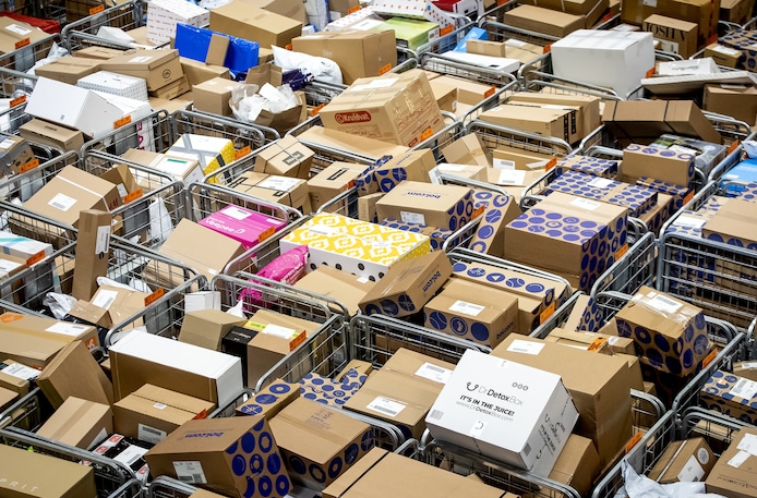 Pakketpost. Foto ter illustratie.