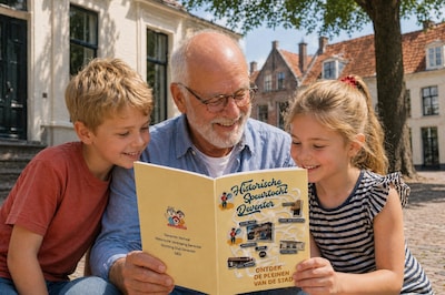 Historische speurtocht voert kinderen door binnenstad van Deventer