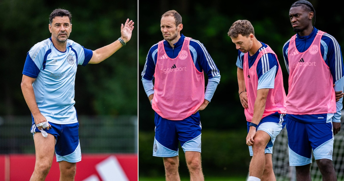 Ajax-trainer Míchel en Daley Blind zijn het met elkaar eens: ‘Eerst ...