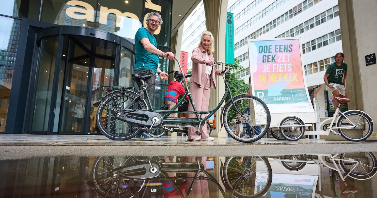 Fietsenstalling Amare geopend in Den Haag | Regio | AD.nl