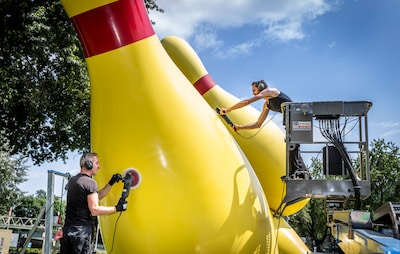 Flying Pins dreigen eruit gekegeld te worden, maar die staan daar met een reden