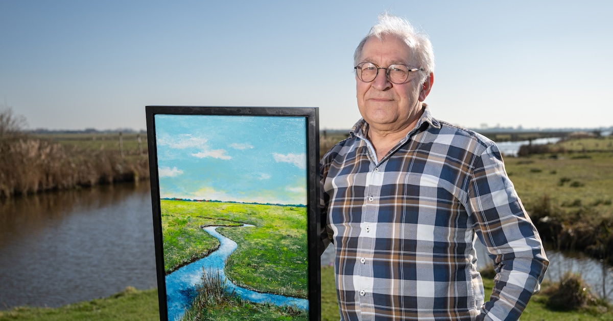 Jos (72) voor altijd gegrepen door meanderende kreken van polder Arkemheen: ‘Al heb ik ook Jutta Lee