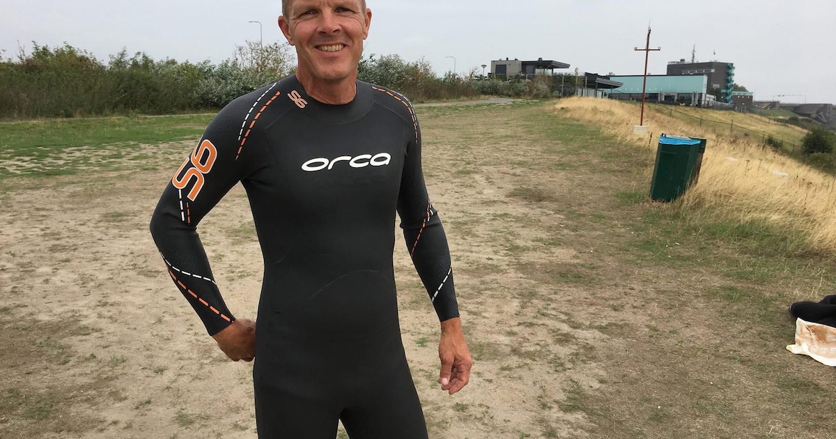 Jan geeft burgemeester tip voor zwemtocht over Haringvliet: ‘Niet denken aan meervallen van 2 meter’