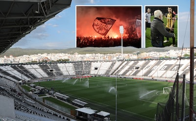 Kilo’s rotte vis, een pistool en zeeën van vuurwerk: in deze zinderende voetbalstad krijgt Xavi zijn echte vuurdoop