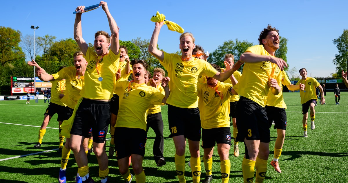 Woudenberg kampioen, talent Ruben van Vugt maakt na akkefietje zijn belofte waar: ‘Maar twee nachten