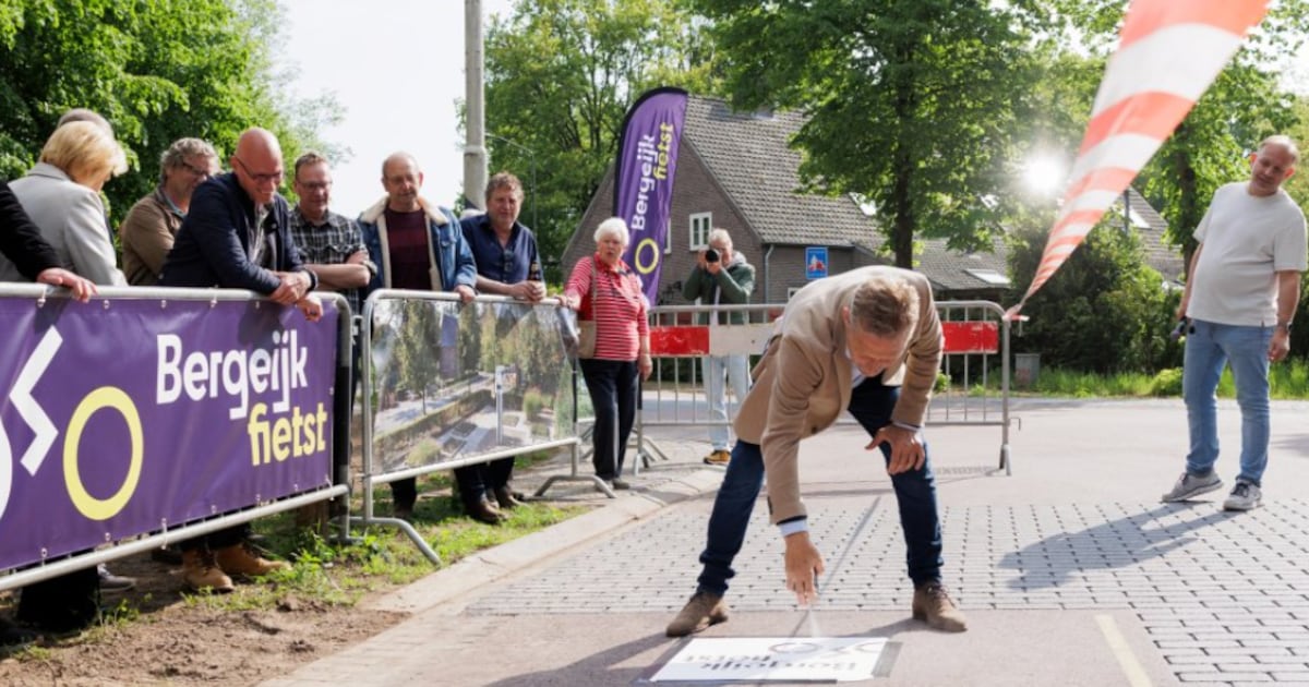 Fietsstraat Walik geopend in Bergeijk