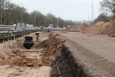 De A30 gaat na maandenlange werkzaamheden weer open