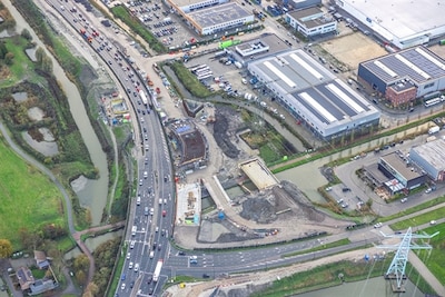 Wippolderlaan weekend dicht met Pasen voor werkzaamheden