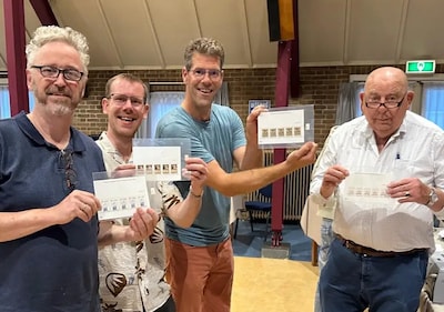 Postzegelclub viert 75-jarig bestaan met een eigen zegel, en die blijkt door AI bedacht
