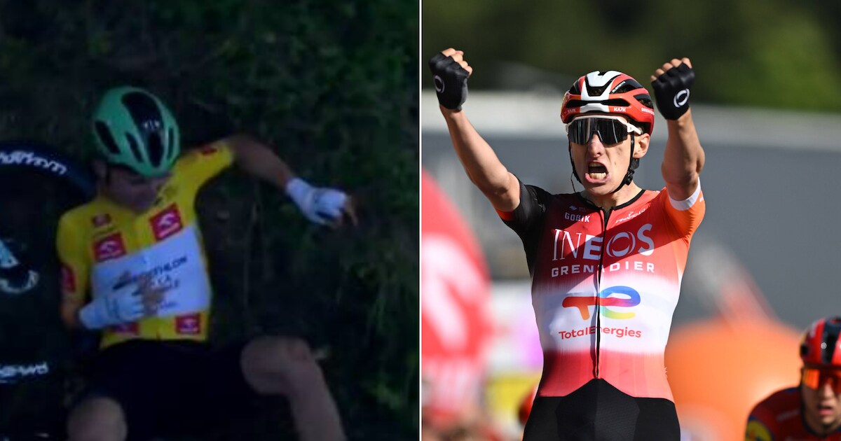 Chaos in Ronde van Polen: gehavende leider haalt tóch finish, Brit wint ...