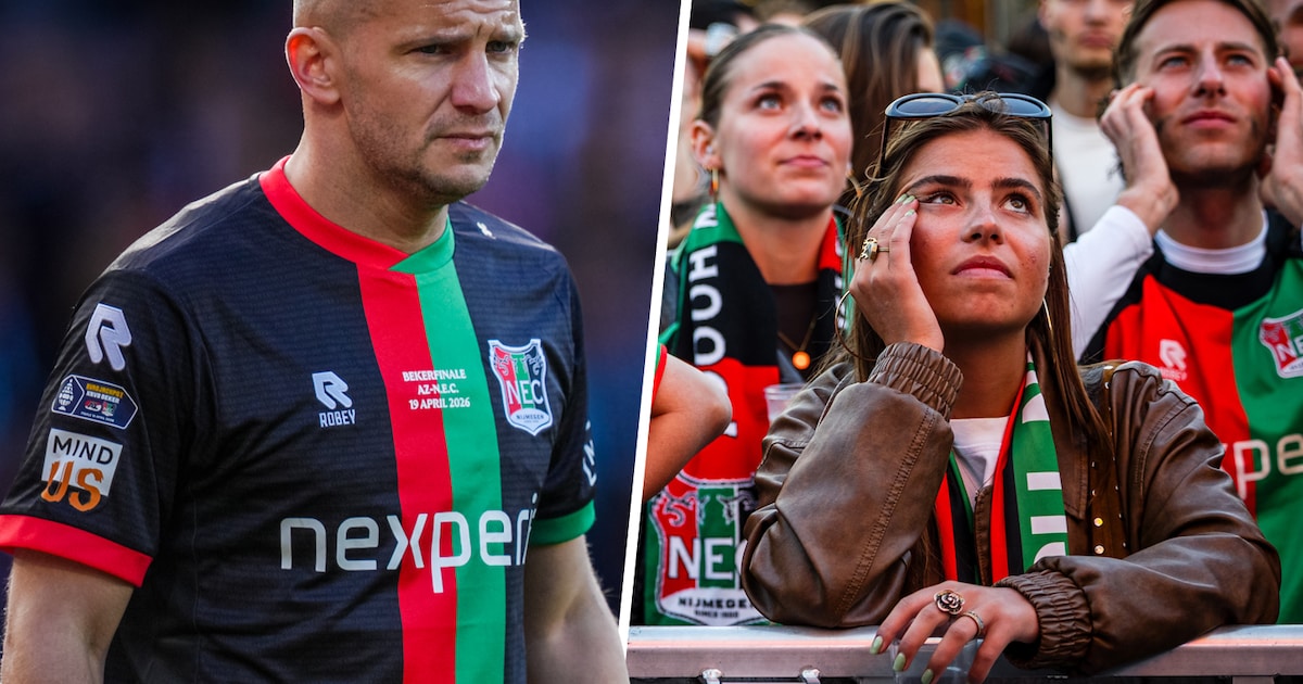 Mokerslag voor NEC • Complimenten voor de supporters • Over paar weken weer feest maar dan met meer 