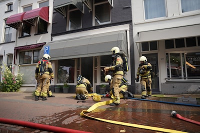 Veel rook bij woningbrand in Kampen