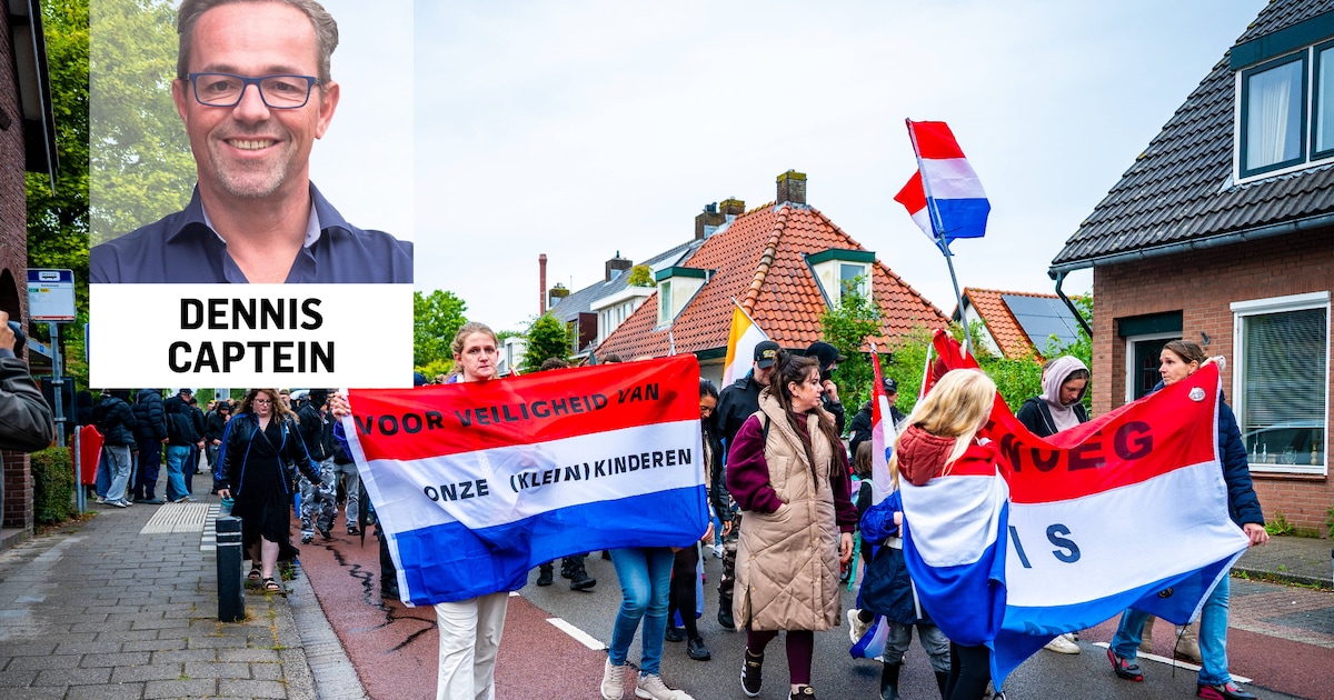 Azc-protest was een demonstratie vóór Nieuwveen, maar zónder Nieuwveners