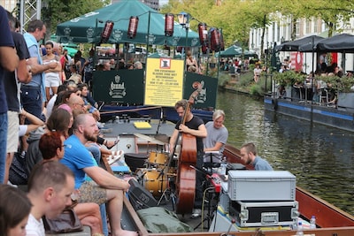 Jazz in de Gracht 2026: drie dagen gratis muziek aan het water