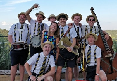 Studentenjazzband The Able Bodied Seamen in Mierlo