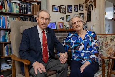 Echtpaar Boersma-Vink viert 70-jarig huwelijk