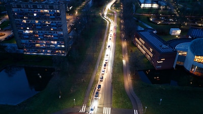 Verkeer in Kampen liep vast door defecte truck op N50